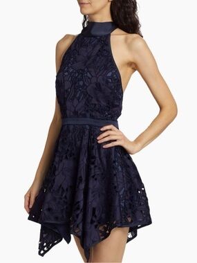 Ramy Brook Leyla Halter Mini Dress